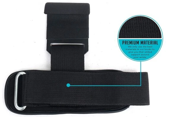 RIMSports Weight Lifting Hooks 5 RIMSports Weight Lifting Hooks - Image 3