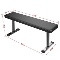 Yaheetech Utility Flat Weight Bench -Quality Fitness Equipment Store 2f4fe03d77724a7217006e5d16728874 5d0a757831fc3 600x600 1