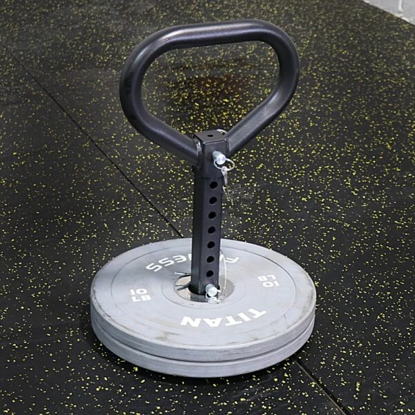 Titan Fitness Plate Loadable Kettlebell 6 Titan Fitness Plate Loadable Kettlebell - Image 4