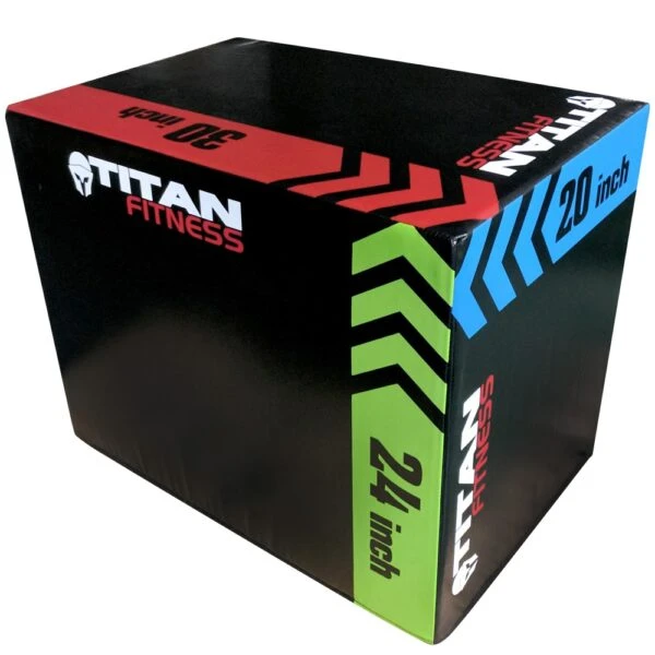 Titan 3-in-1 Heavy Foam Plyometric Box 3 Titan 3-in-1 Heavy Foam Plyometric Box