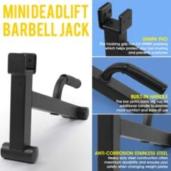 Yes4All Mini Deadlift Barbell Jack -Quality Fitness Equipment Store 88a839f2f6f1427879fc33ee4acf4f66 5d0a7557c4d81 600x600 1