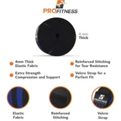 ProFitness Knee Wraps -Quality Fitness Equipment Store a424ed4bd3a7d6aea720b86d4a360f75 5d0a7526406b5 600x600 1