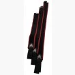 Metal Black 'N Red Wrist Wraps 3 Metal Black 'N Red Wrist Wraps