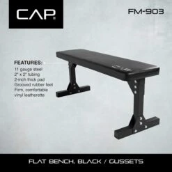 CAP Barbell Flat Utility Weight Bench -Quality Fitness Equipment Store b427426b8acd2c2e53827970f2c2f526 5d0a757766668 600x600 1
