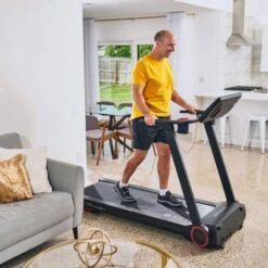 Echelon Stride-s Auto-Fold Smart Treadmill -Quality Fitness Equipment Store stride s treadmill man using 600x600 1